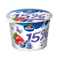 Alma десертный йогурт с черникой и клубникой 2,6% 200 г 