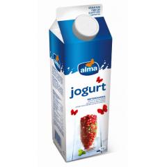 Alma jogurts ar zemenēm un meža zemenēm 2% 1kg