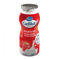 Gefilus клубничный йогуртовый напиток 90г